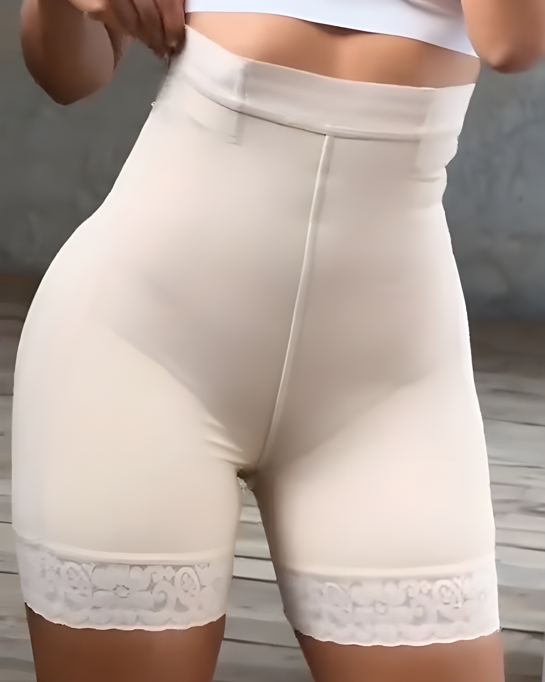High-Waisted Hip-Enhancing Shorts