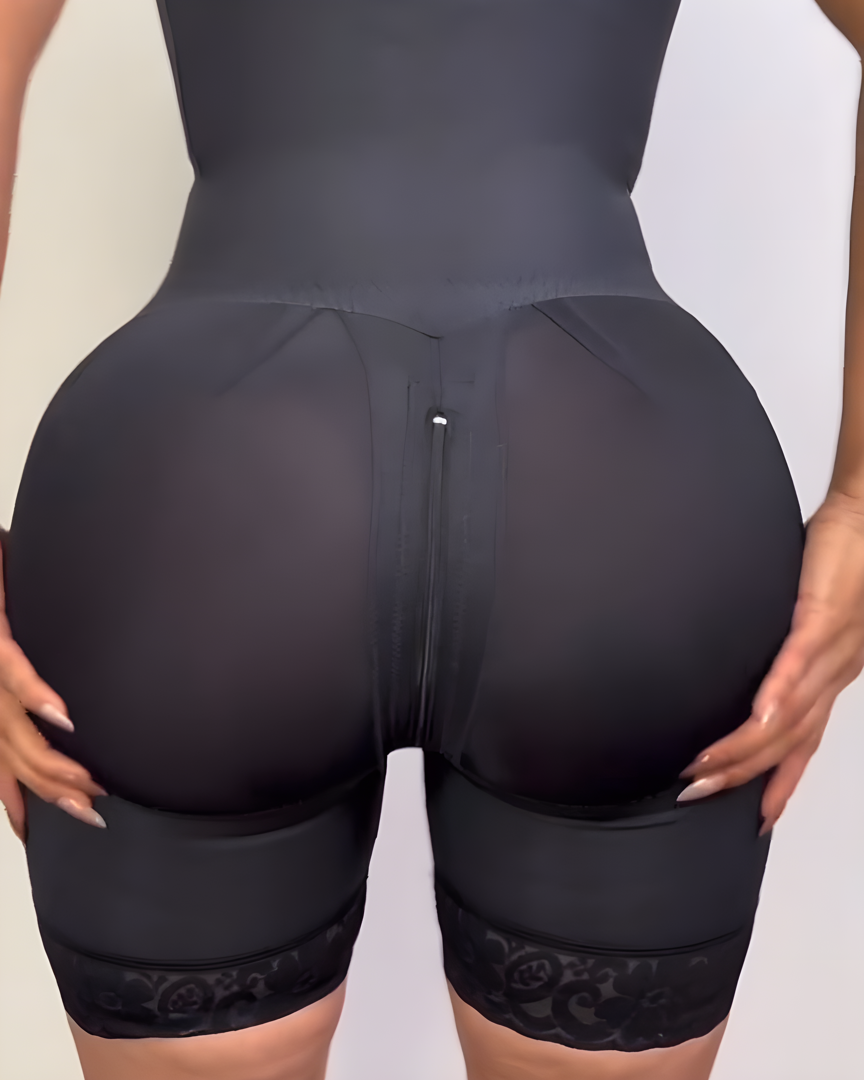Abdominal Compression Hook-Eye Wide Strap Shapewear
