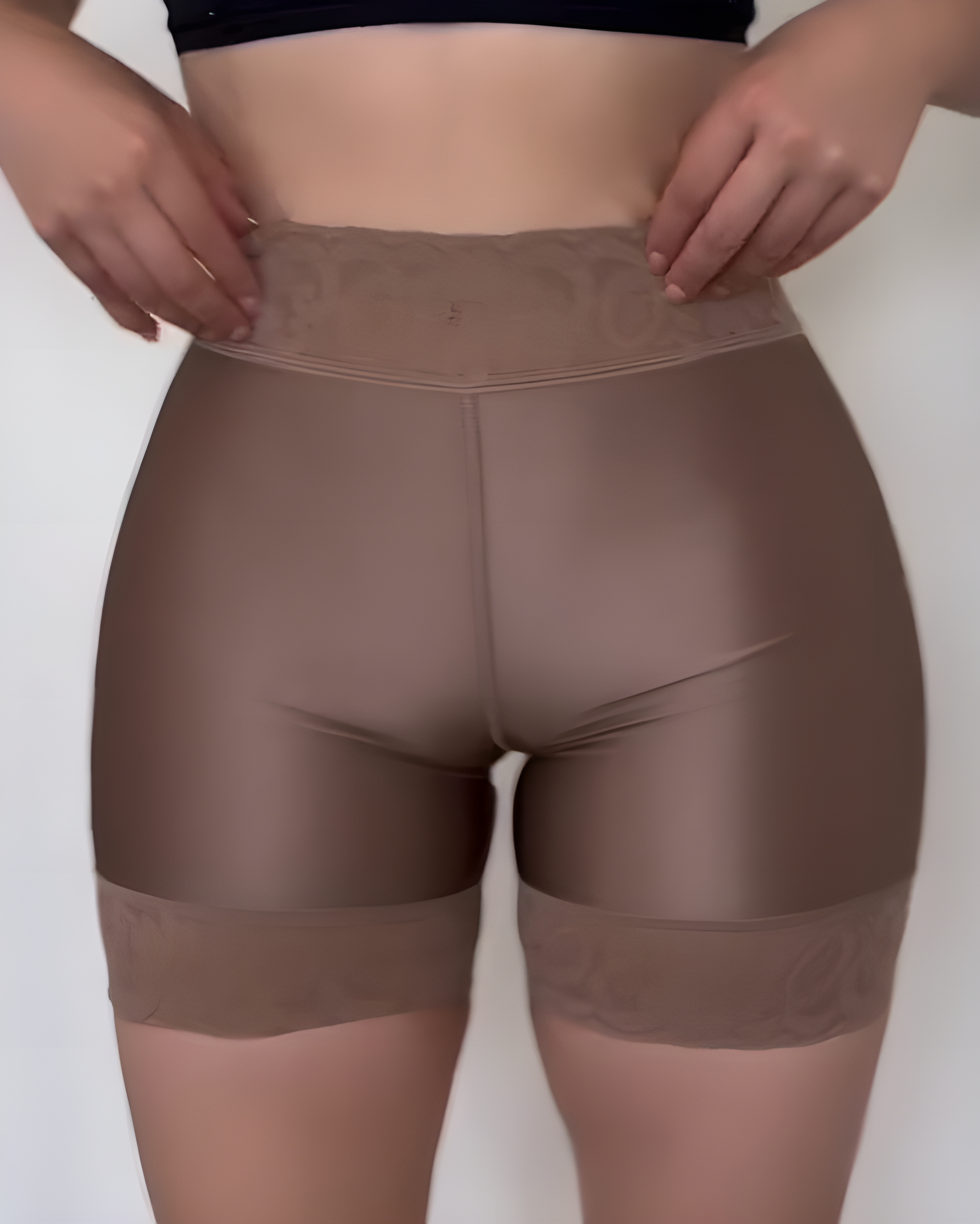 Lace Trims Comfort Hip-Lifting Shorts