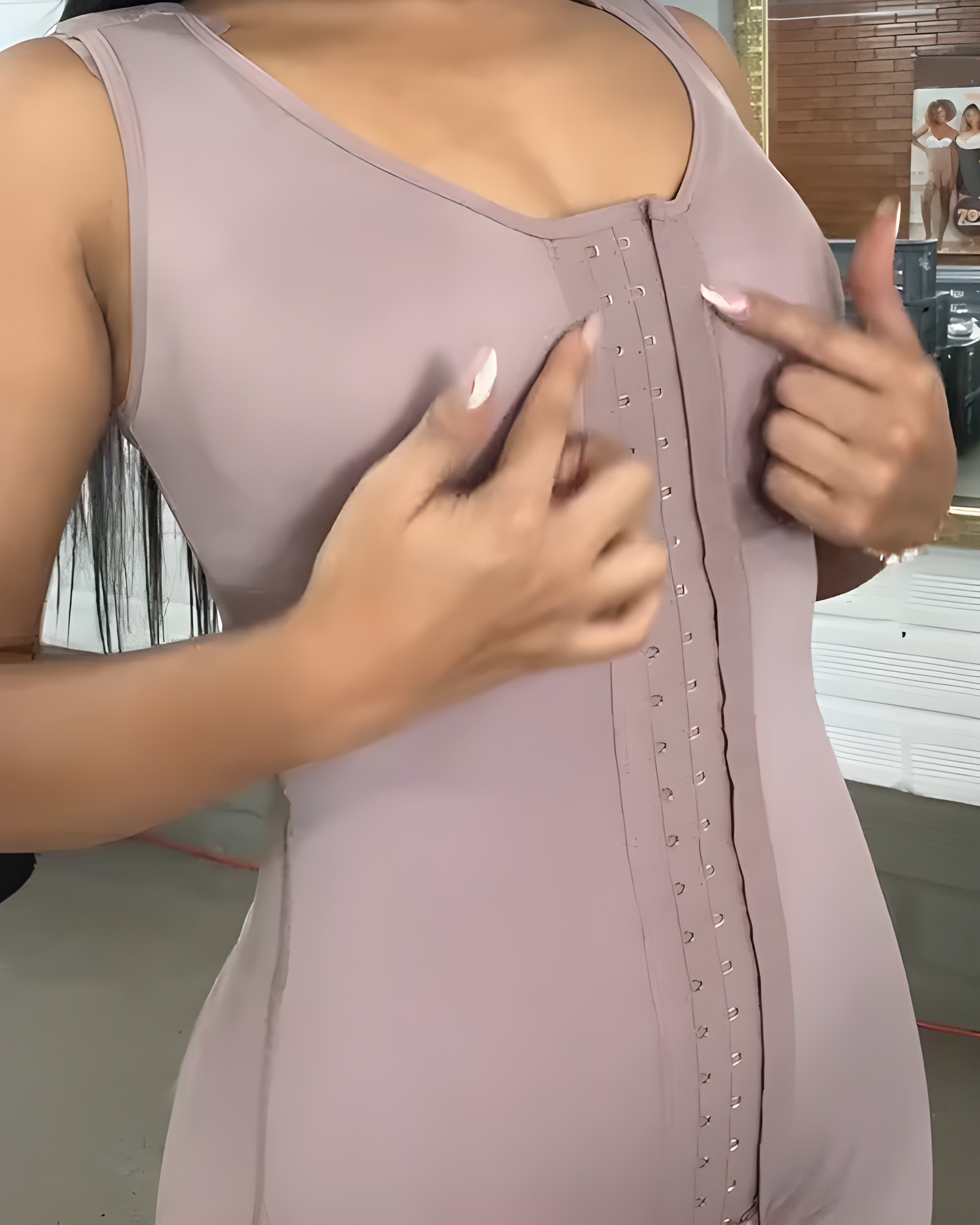 Sleeveless Slim-Fit Mid-Length Shapewear