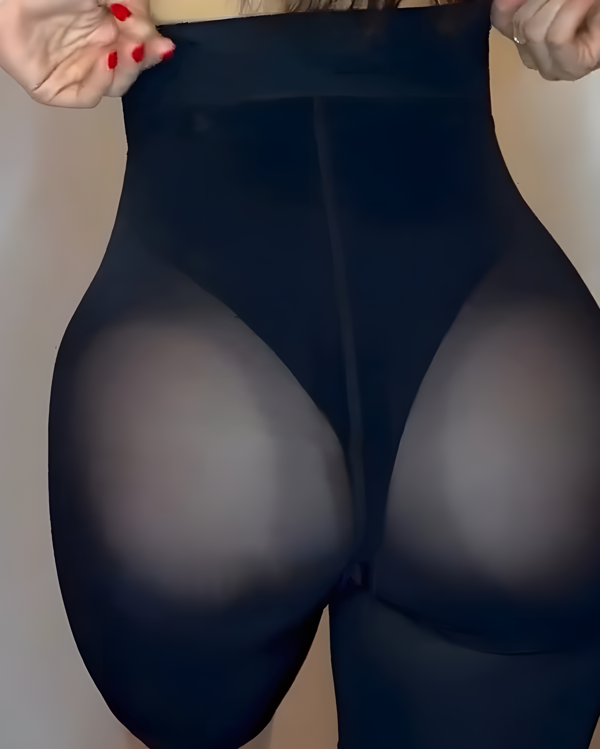 High-Waisted Mesh Hip-Lifting Shaper Shorts