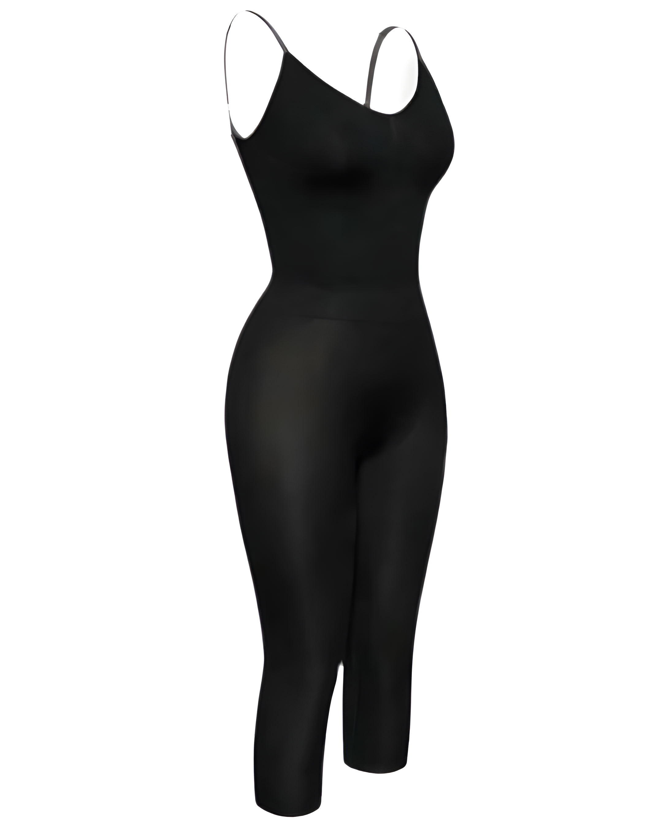 Seamless Backless Mid-Length Full Body Shaper