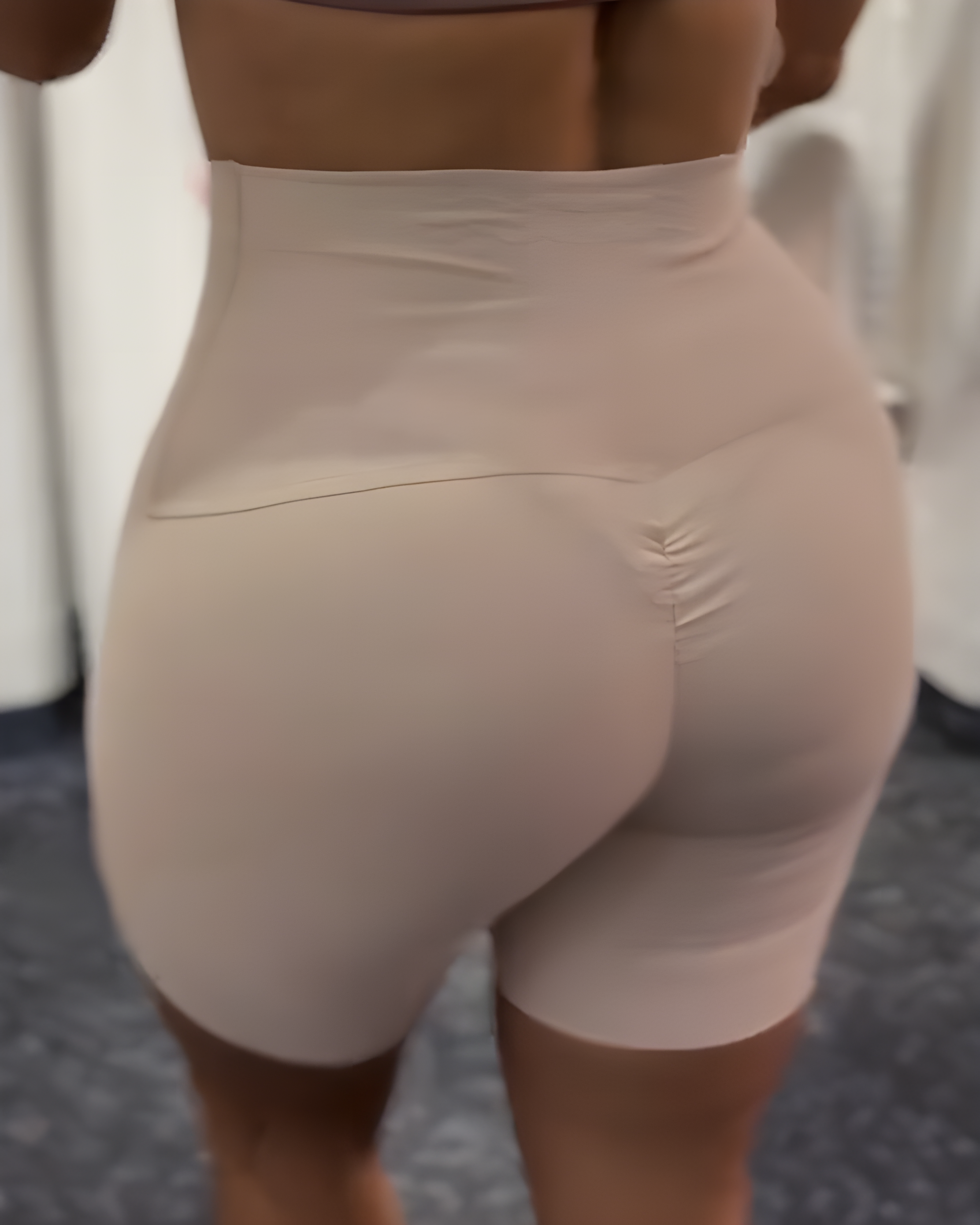 Seamless Tummy-Control High-Waisted Shaping Shorts