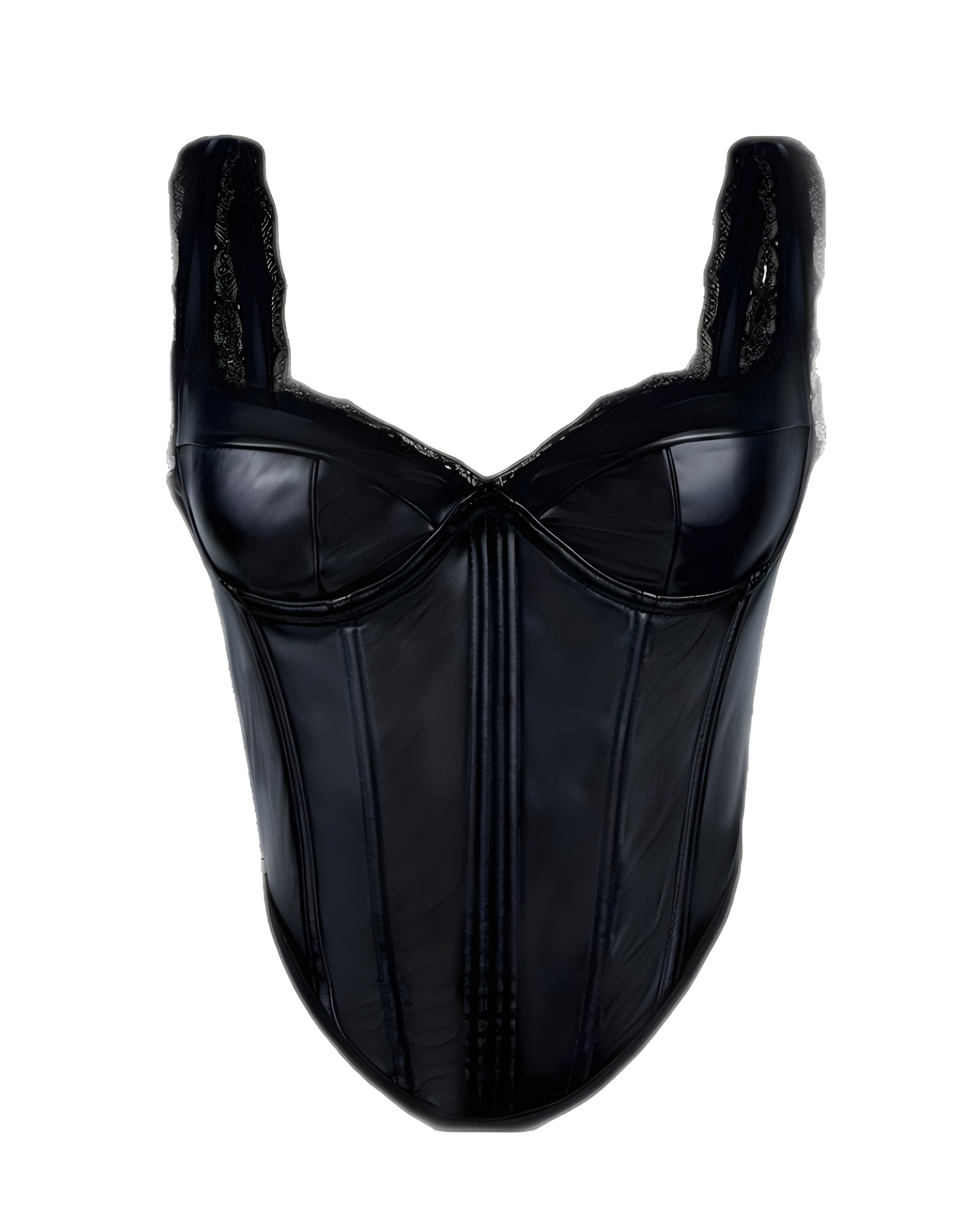 Leather Corset Top