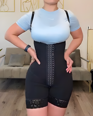 3-Rows Hook-and-Eye Hip Sculpting Body Shaper