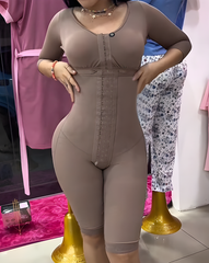 Tummy-Controlling Slimming Mid-Length Body Shaper