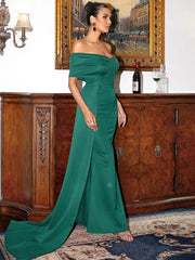 Strapless Backless Mermaid Dress