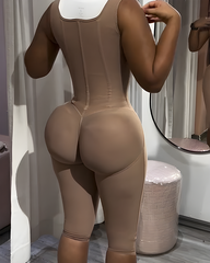 Steel Bone Hourglass Shaping Mid-Length Shapewear