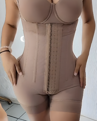 Steel Bone Tummy Shaping Shorts with Straps