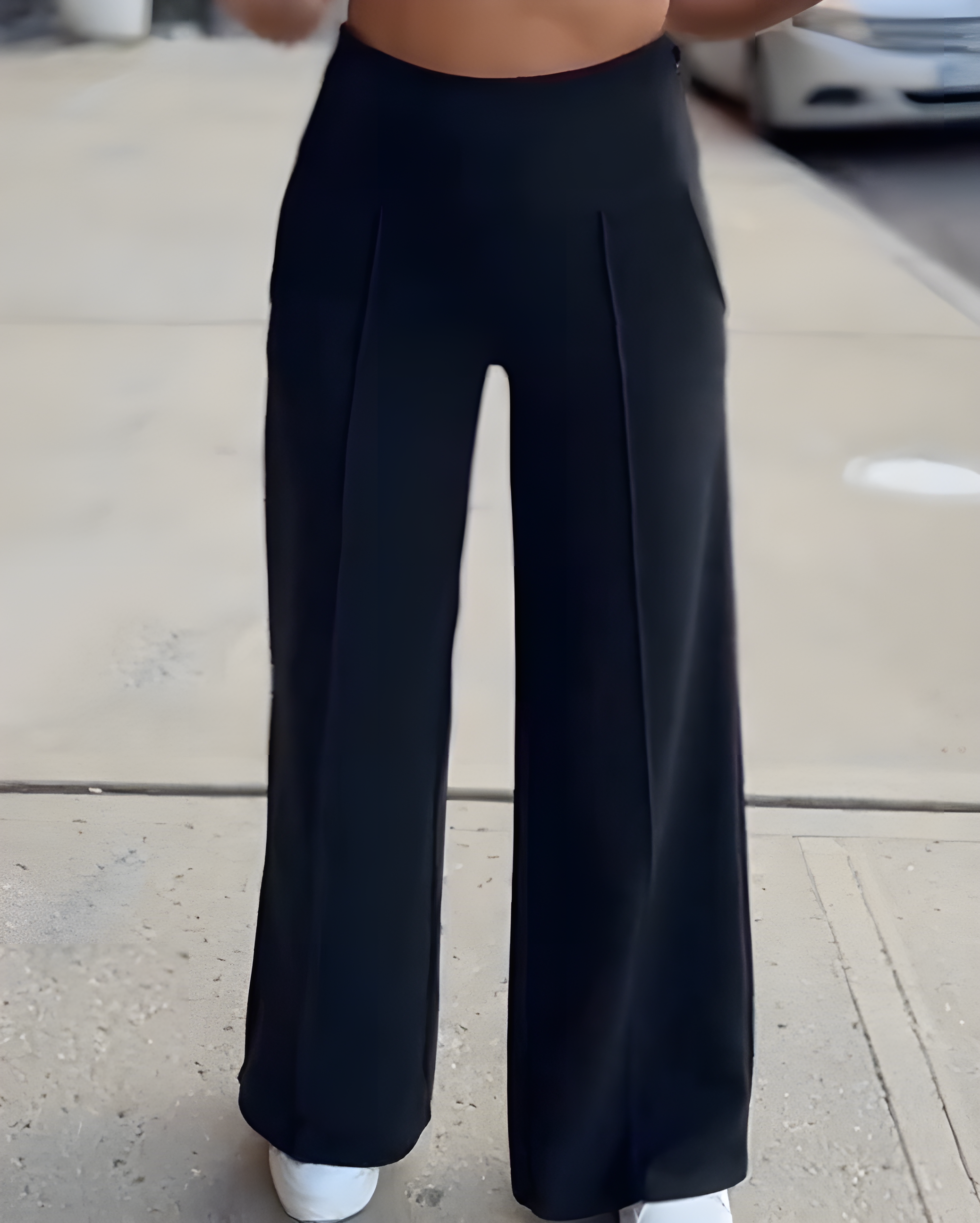 Straight-Leg Loose Casual Pants