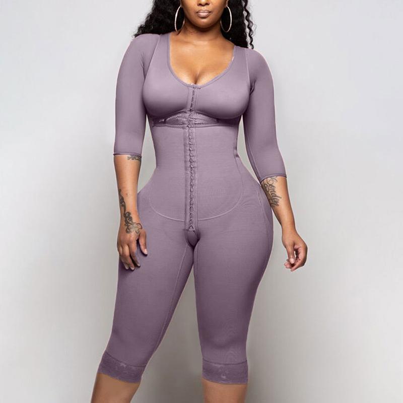 Tummy Control Hook And Eye Closure Support Shapewear