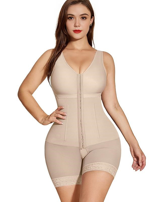 SeuKe Shapewear For Tummy Control High Compression Brooches Bust Girdle For Daily And Post-Surgical Use