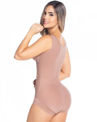 Hook And Eye Closure Breast Support Tummy Control Bodyshaper