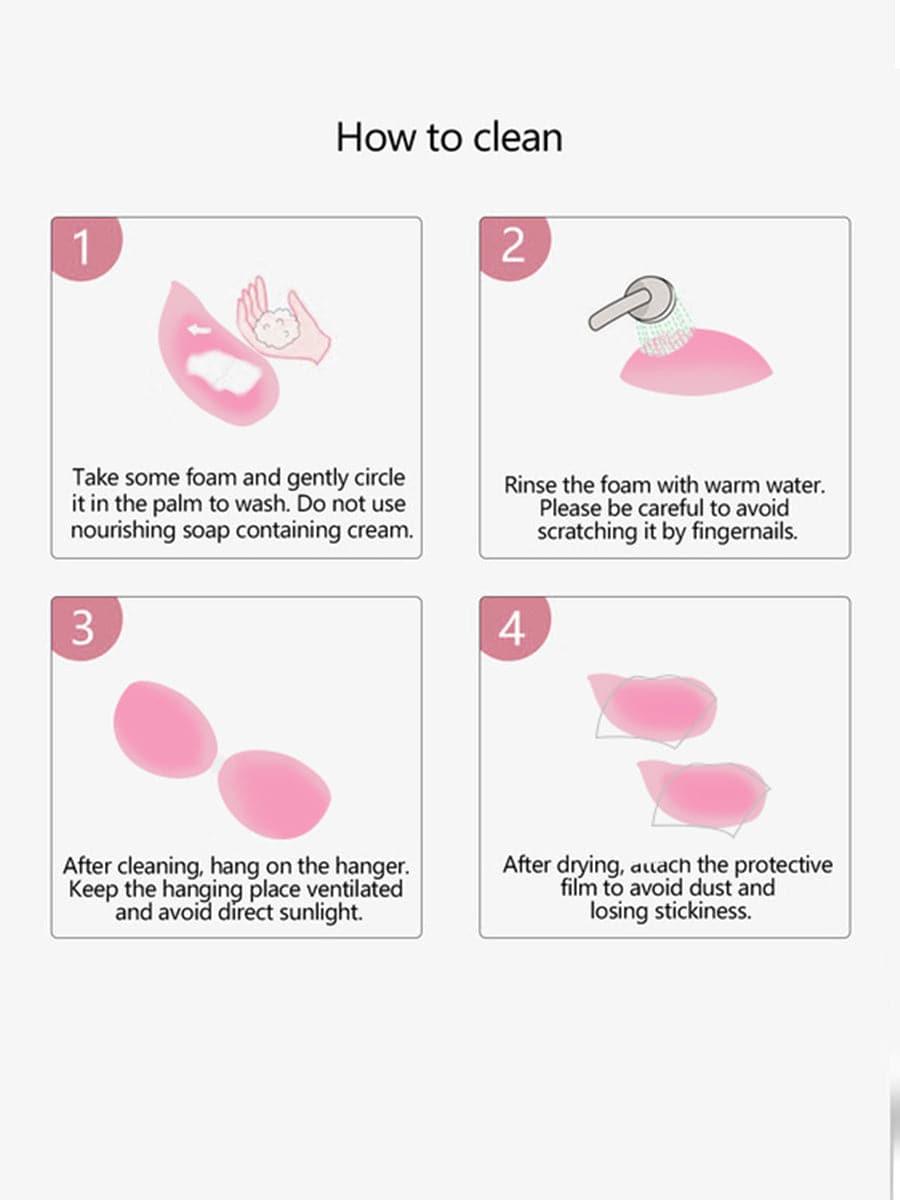 Bridal Dance Silicone Backless Nipple Covers (Set of 2 pairs)
