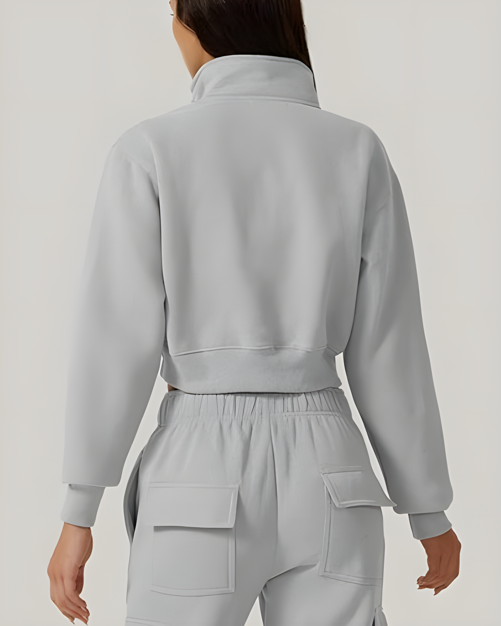 Slim Cargo Style Casual Set