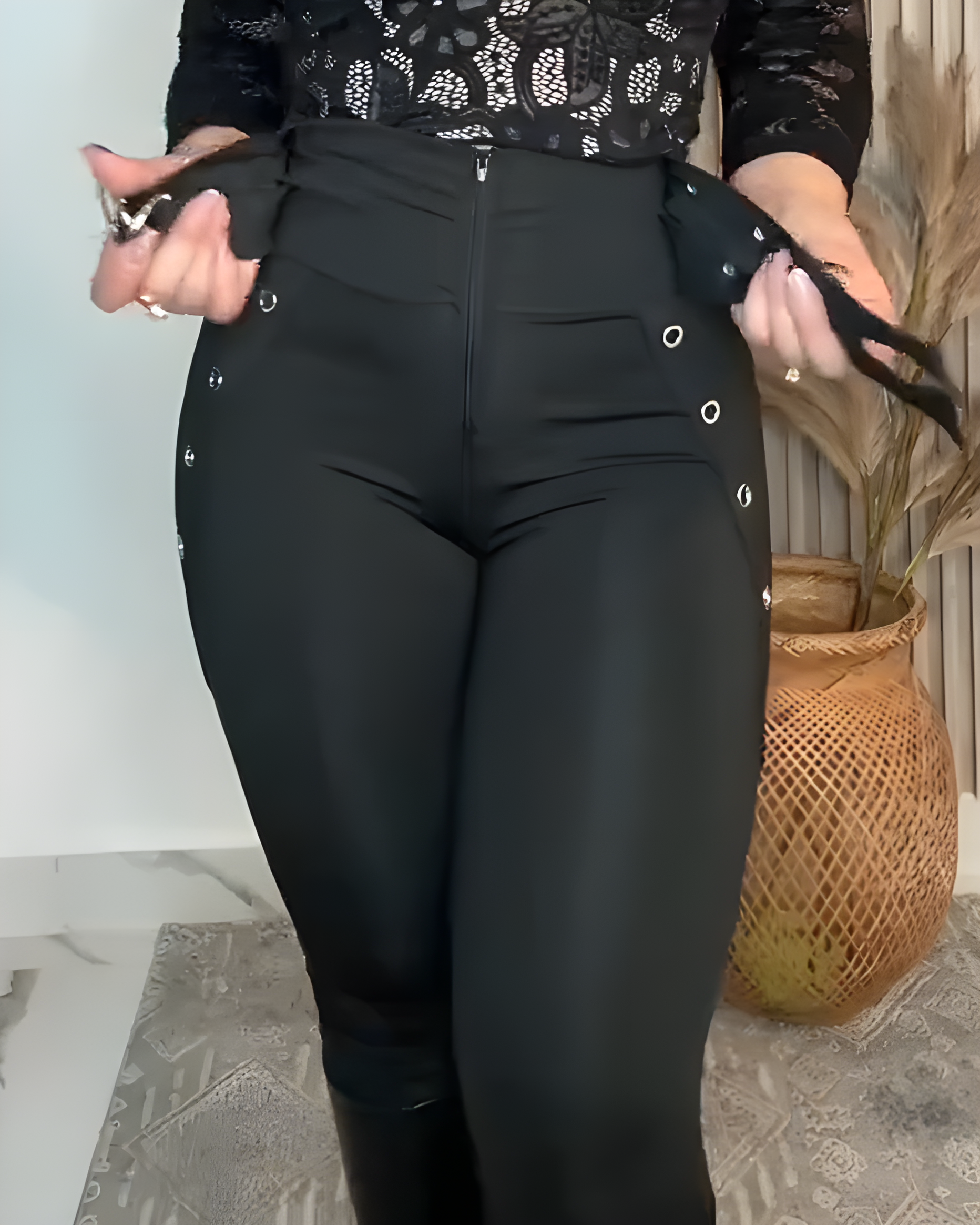 High Elasticity Hip-Lifting Tight Pants