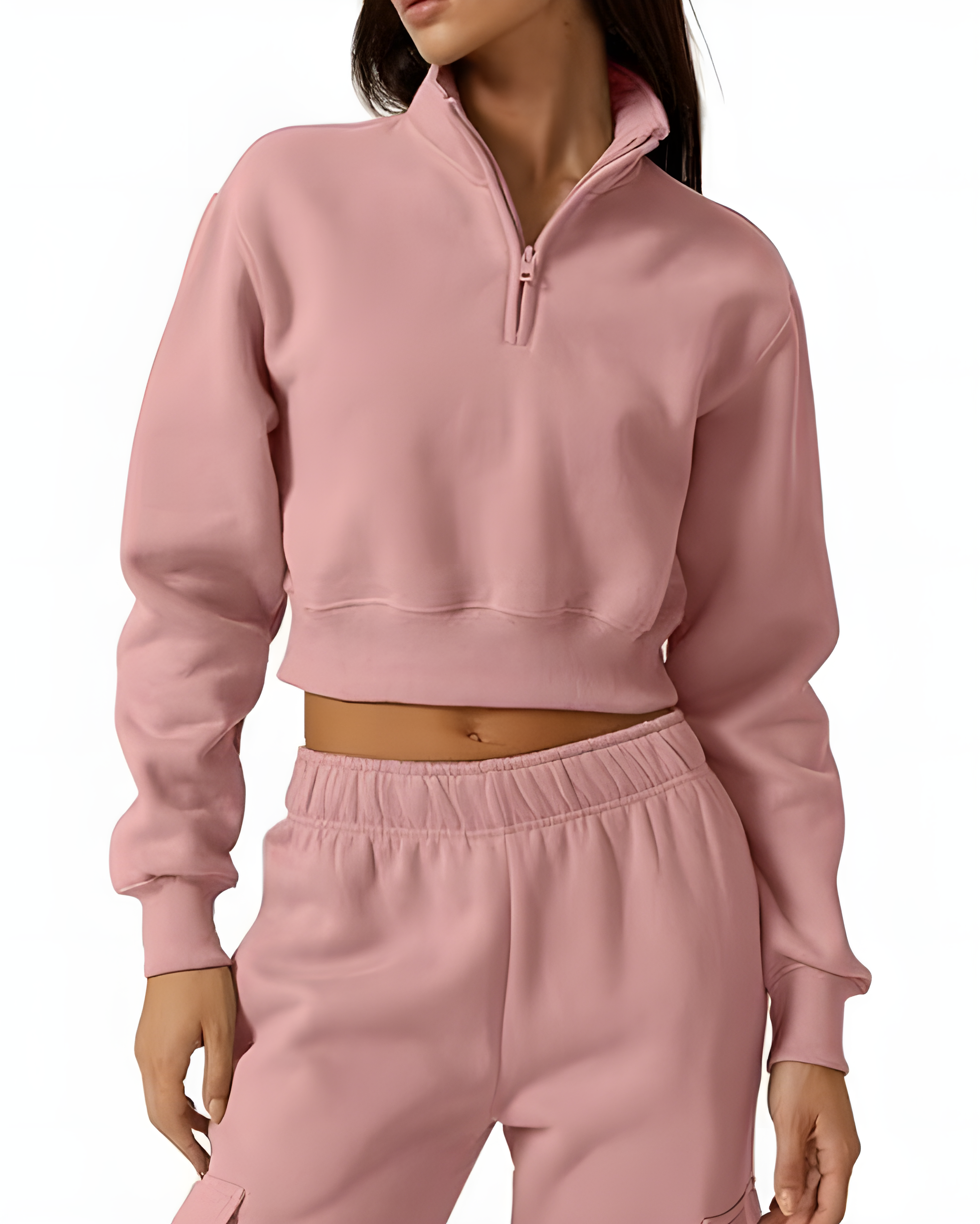 Slim Cargo Style Casual Set