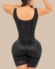 Tummy Control Shapewear With Front Closure Hooks