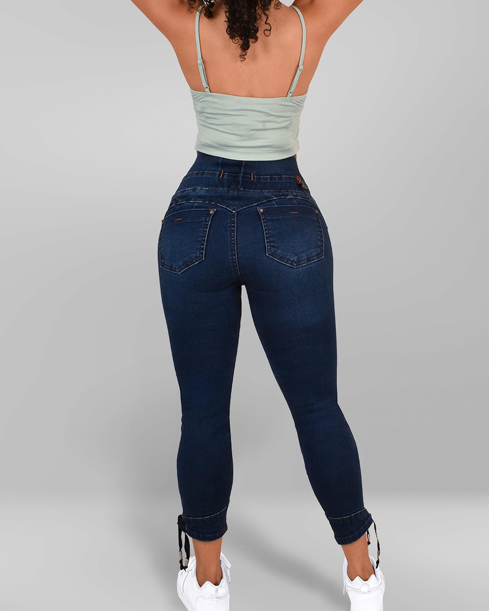 High Waisted Butt Lifting Skinny Jeans