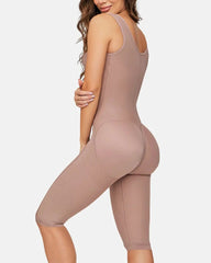 Double Compression Tummy Control Shapewear Faja With Bra