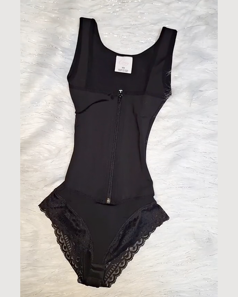 Tummy Control Thong Double Compression Shapewear