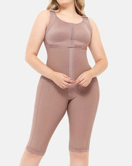 Double Compression Tummy Control Shapewear Faja With Bra