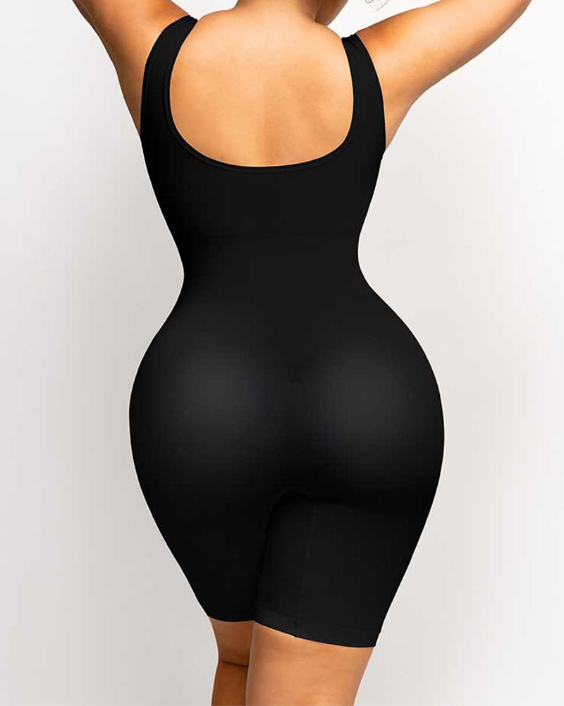 One Piece Tummy Control Seamless Bodysuit
