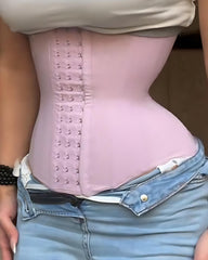 Steel Bone Abdominal Compression Waist Trainer