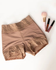 High Waisted Sculpting Tummy Control Butt Lifter Shorts