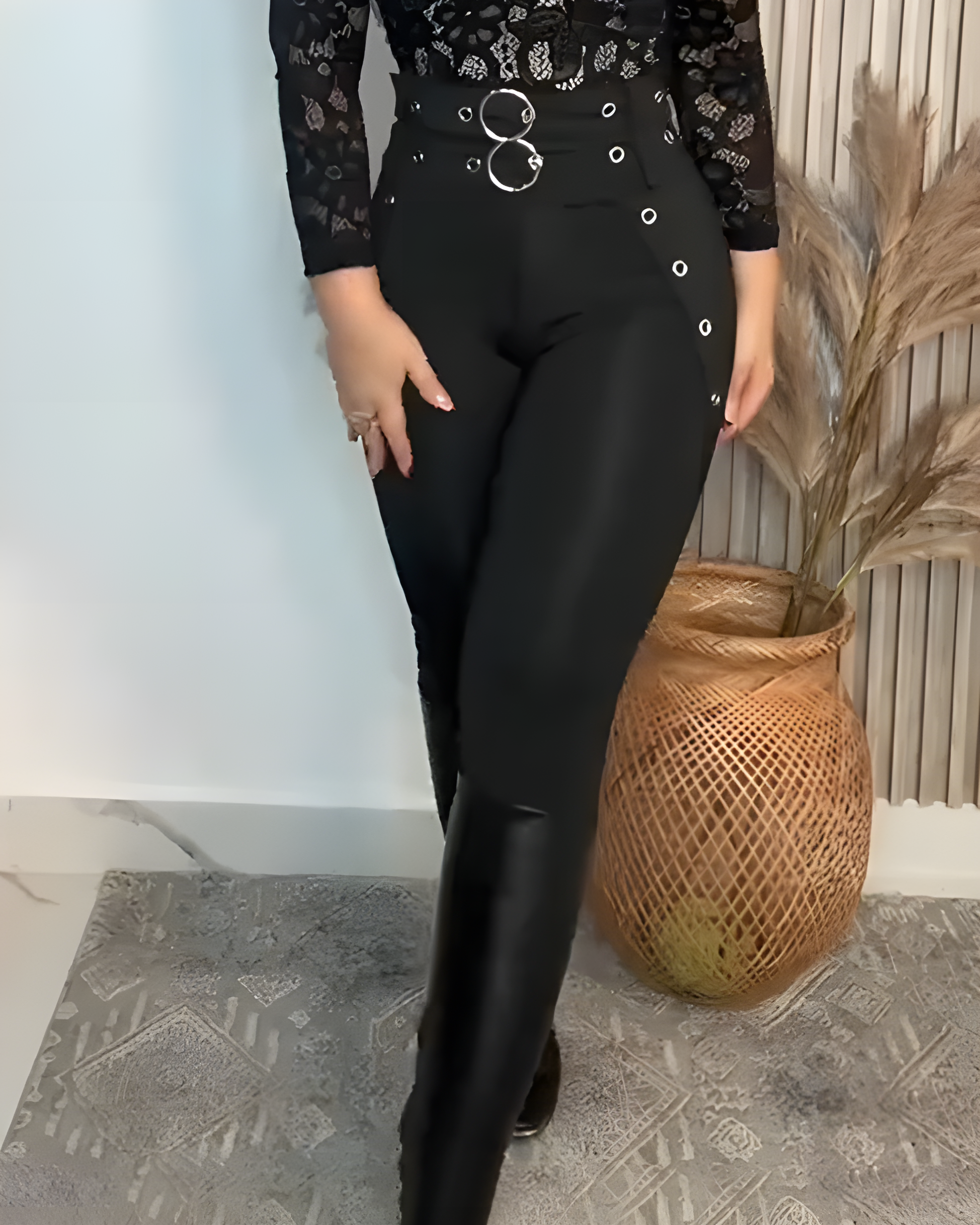 High Elasticity Hip-Lifting Tight Pants
