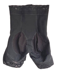 Extra High Waisted Butt Lifting Shaping Shorts With Zipper