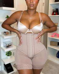 High Compression Tummy Control Adjustable Strap Shapewear | Stage 3 Faja