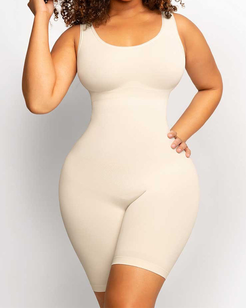 One Piece Tummy Control Seamless Bodysuit