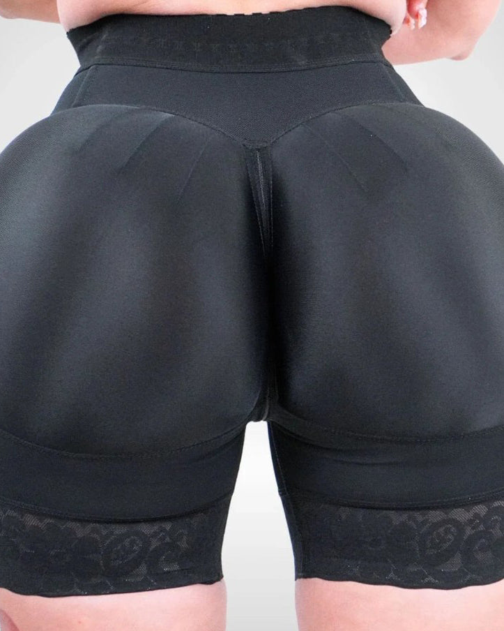 Hook and Eye Comfort Butt Lifting Shaper Shorts
