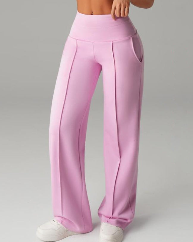 Straight-Leg Loose Casual Pants