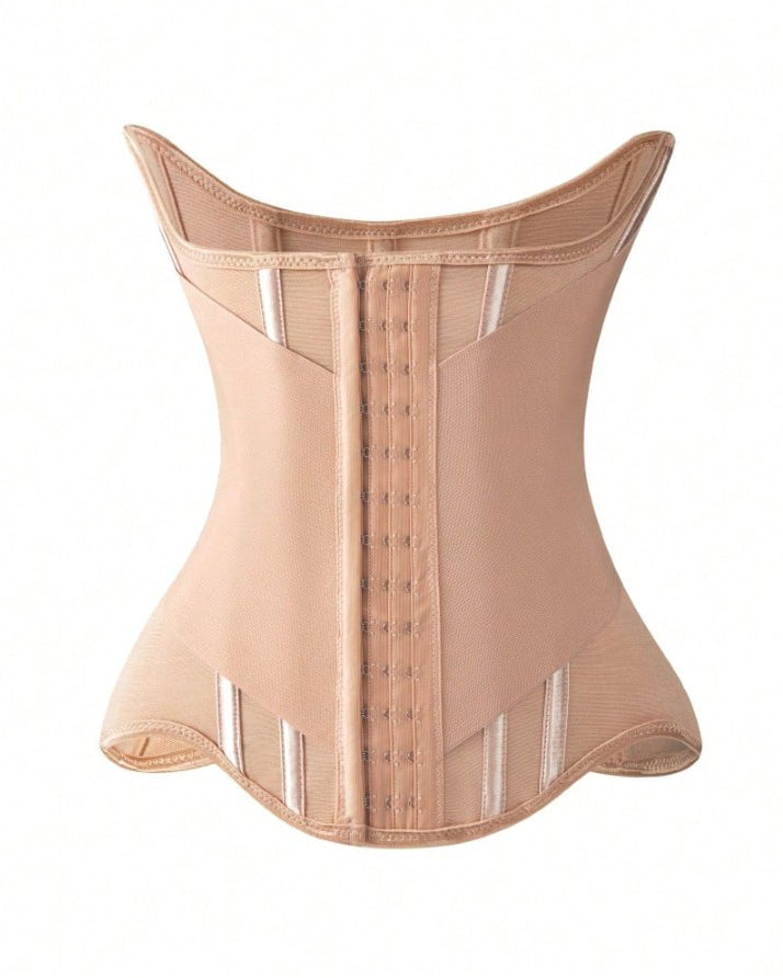 Double-Layer Tummy-Control Comfort Mesh Waist Trainer