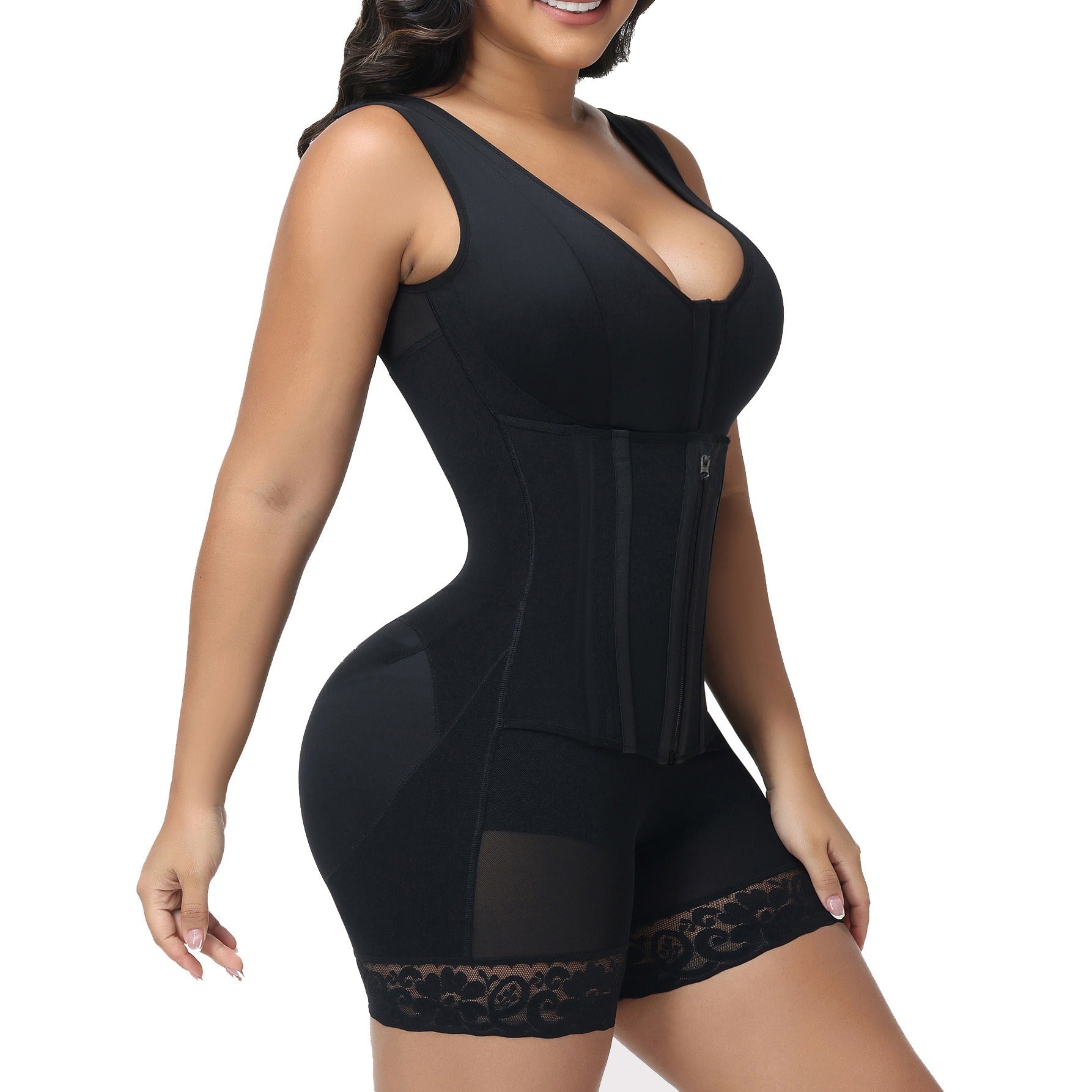 Double Layer Strong Tummy Control Thong Shapewear