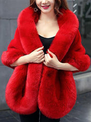 Keep Warm Faux Fur Coat