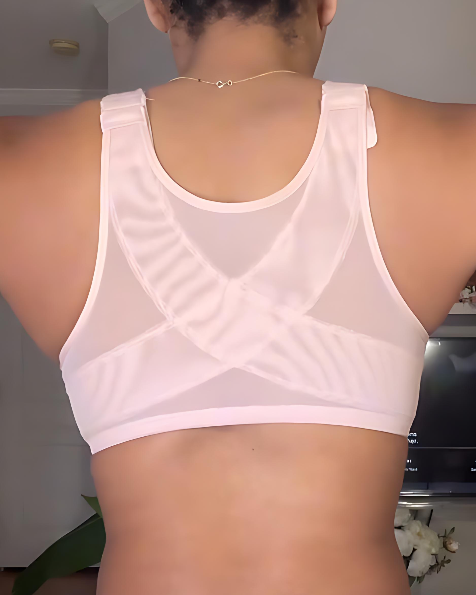 Plunge Wide Strap Bra