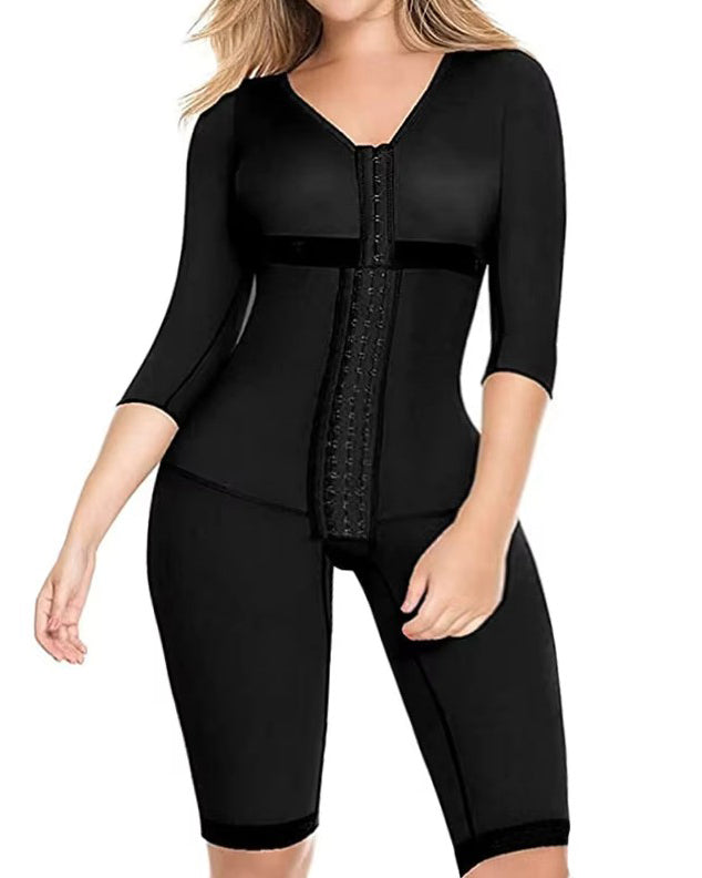 Tummy-Controlling Slimming Mid-Length Body Shaper