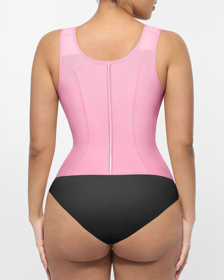 Double-Layer Tummy Compression Waist Trainer Vest