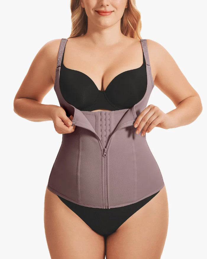 Tummy Shaping Open-Bust Waist Trainer Vest
