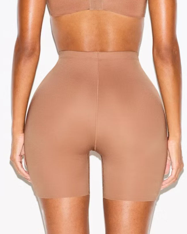 High Waist Seamless Hip Lifting Shorts with Paded