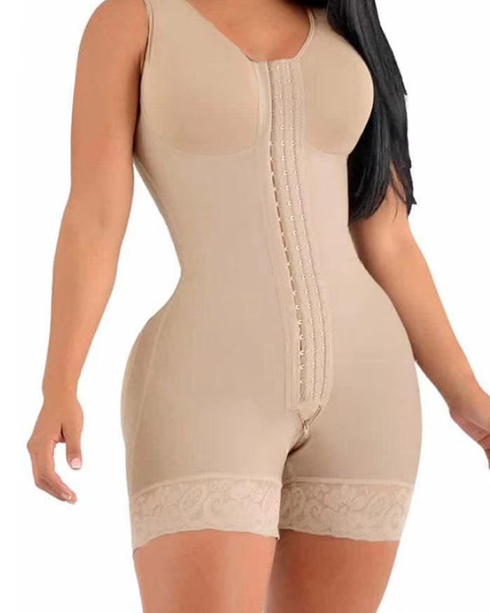 Tummy-Control Sleeveless Full-Body Shapewear
