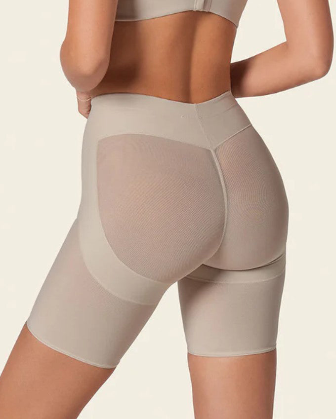 Sheer Mesh Butt Shaping Shorts