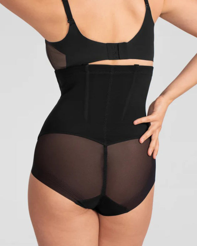 Seamless Mesh Tummy Sculpt Thong