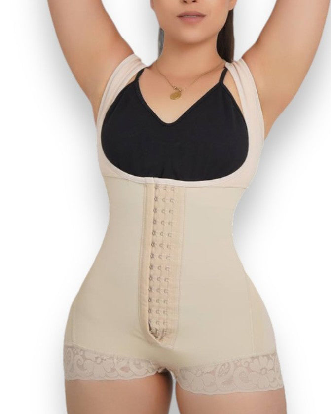 3-Rows Hook-and-Eye Tummy Sculpting Shapewear