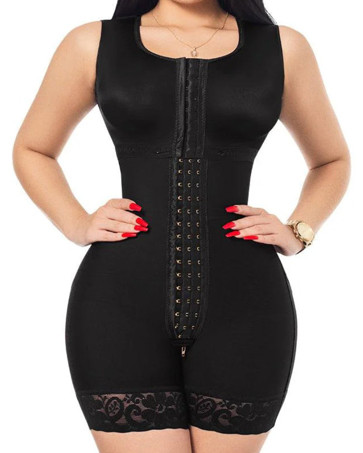 Abdominal Shaping Sleeveless Full Body Shapewear