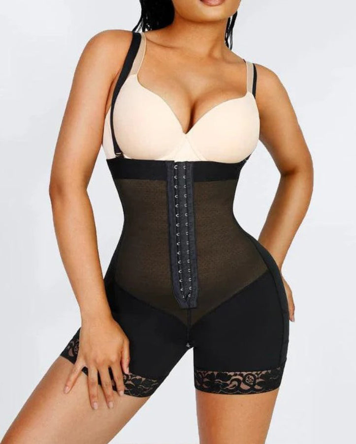 Hook Eye Butt Sculpting Body Shaper