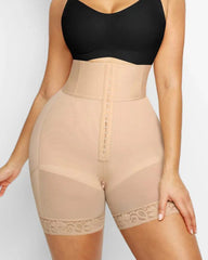 High-Waisted Tummy Compression Butt Lifter Shorts